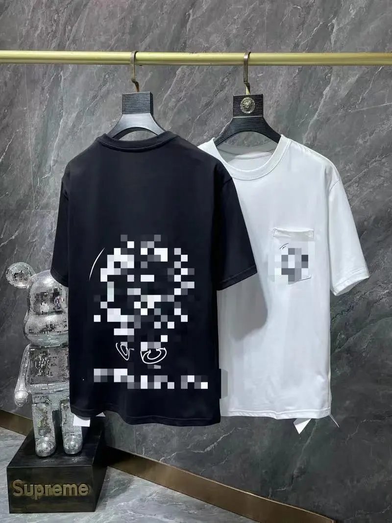 Chrome Hearts White Cotton Back Logo T-Shirt