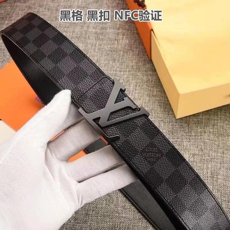 Black Check Black Buckle