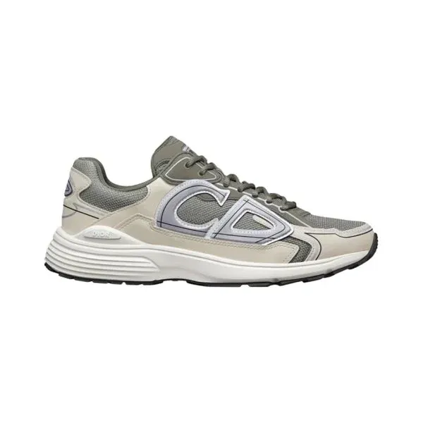 Dior B23 Low Beige Gray Sneakers Chunky Sneakers - 1