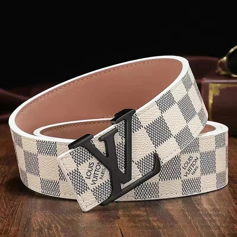 Black and White Black Buckle