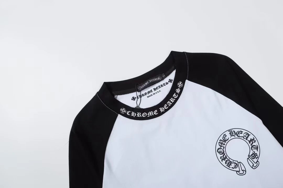 Luoxin colored printed long sleeved shirt