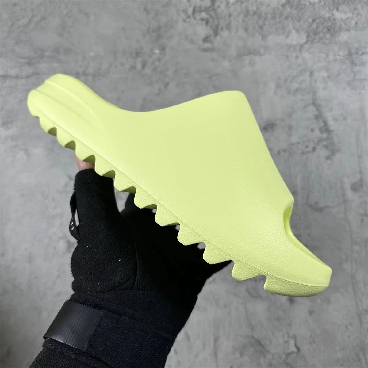 Adidas Yeezy Slide Utility Lime Green Slippers - 8