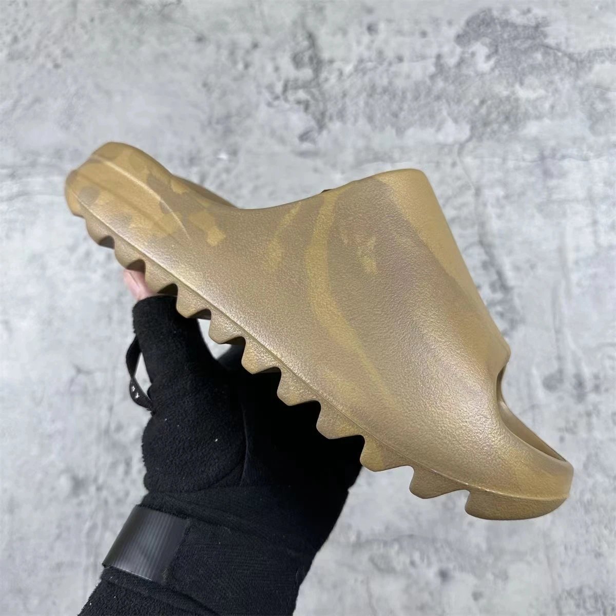 Adidas Yeezy Slide Utility Lime Green Slippers - 4