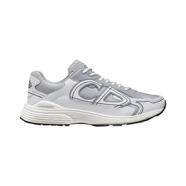 Dior B23 Low Beige Gray Sneakers Chunky Sneakers - 9