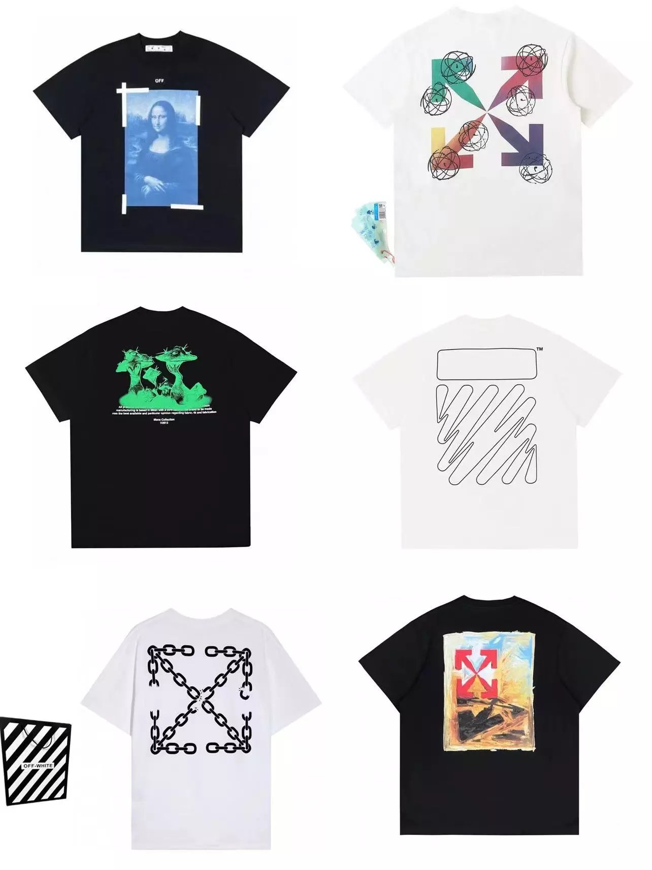 Off-White T-Shirts [17 styles]