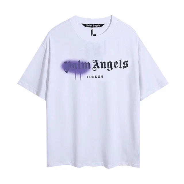 Palm Angels T-Shirts Short-Sleeve Graphic Print T-Shirt product detail image 12