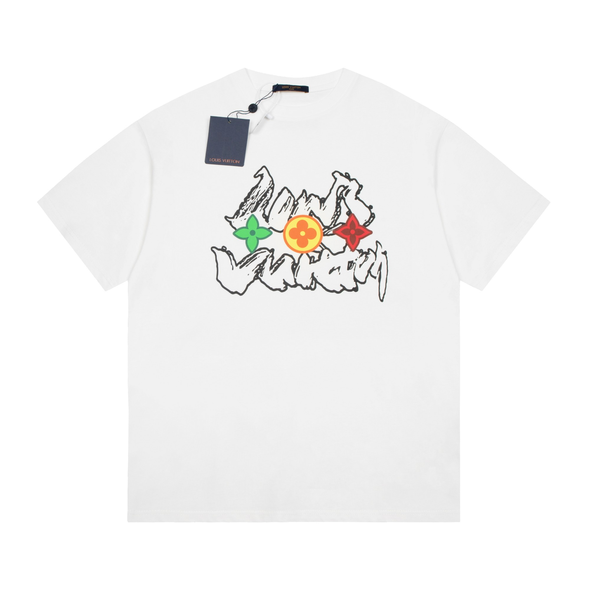 Louis Vuitton x Yoji Yamamoto Black Graphic T-Shirt - 13