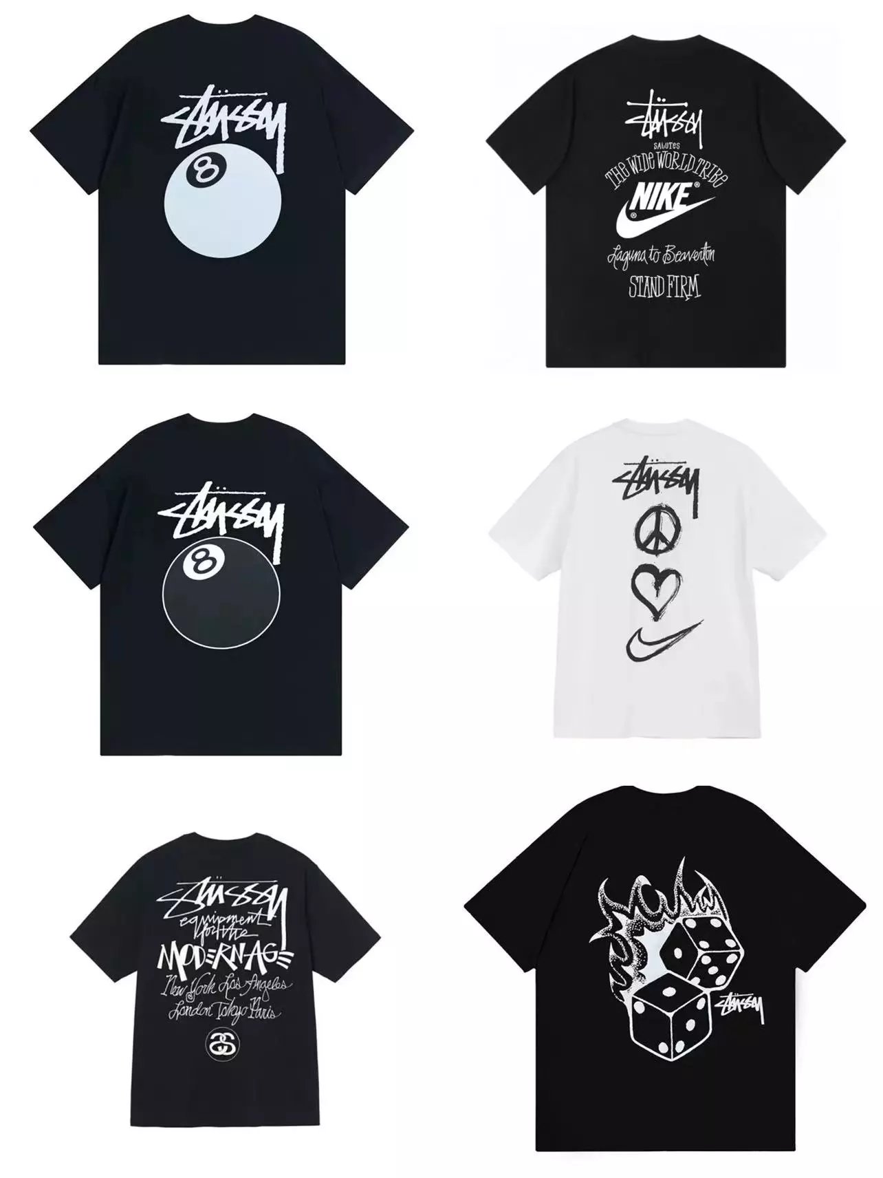 Stüssy T-Shirts [20 styles]