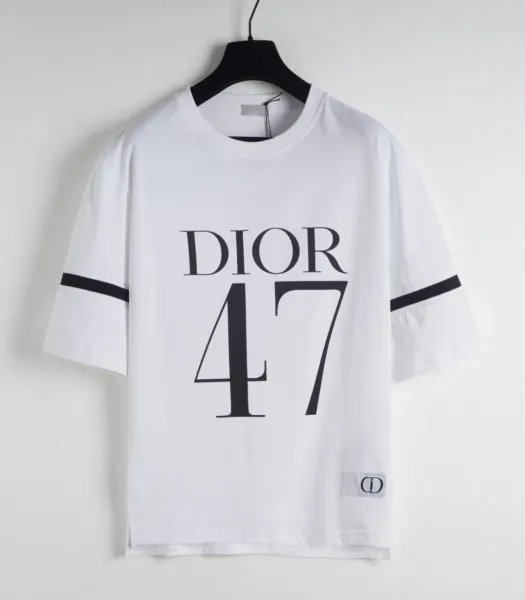 Dior Oblique Scribble Logo Black T-Shirt - 3