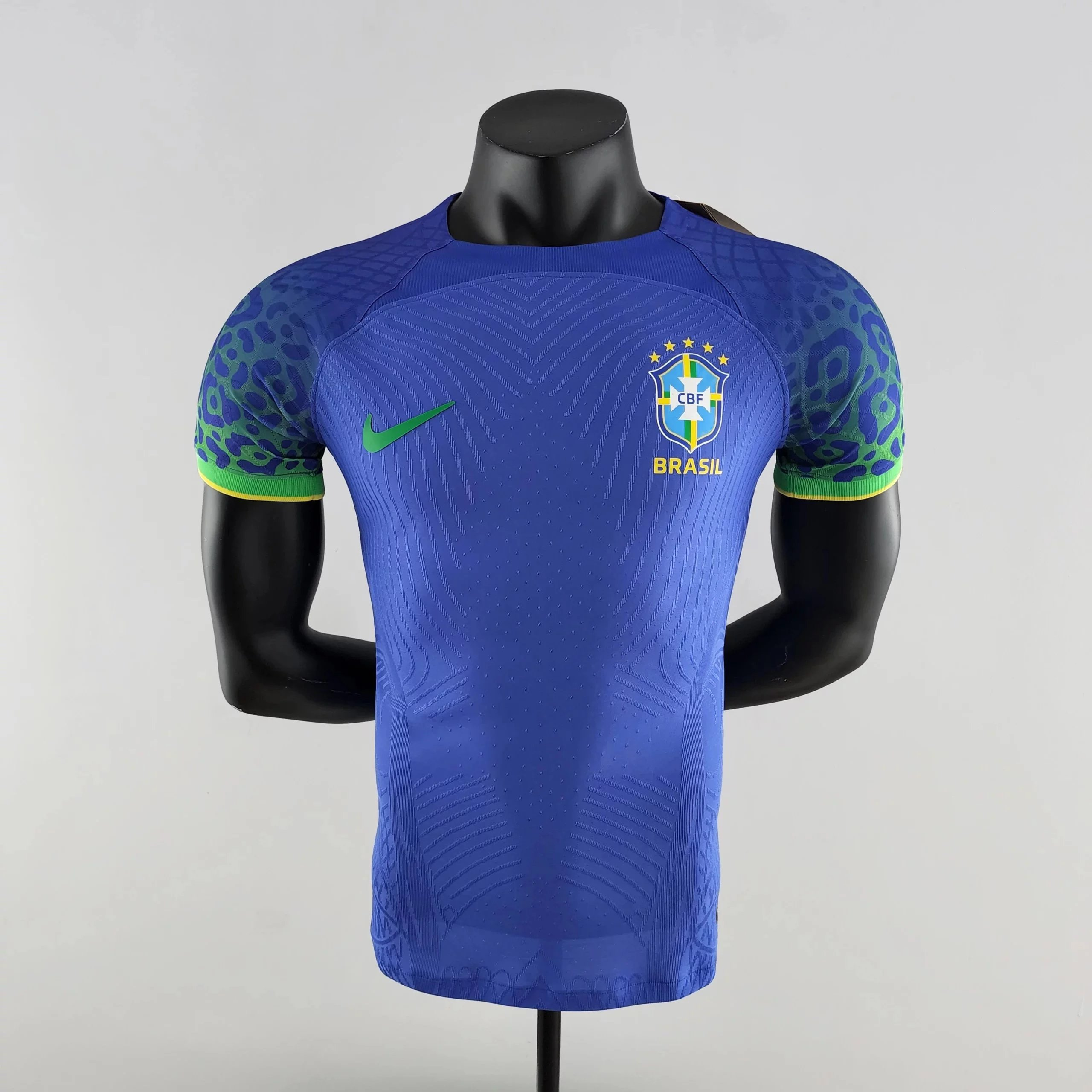 Brazil National Team 2022 World Cup Away Jersey Blue Nike