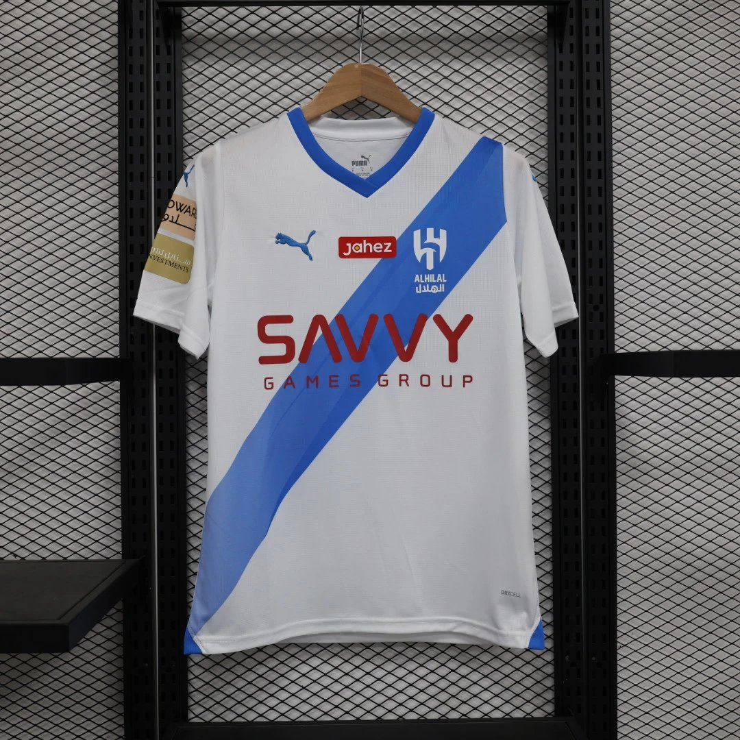 Al Hilal FC Puma Away Jersey White Blue
