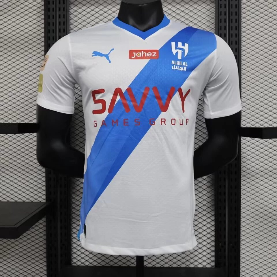 Al Hilal FC Puma Away Jersey White Blue