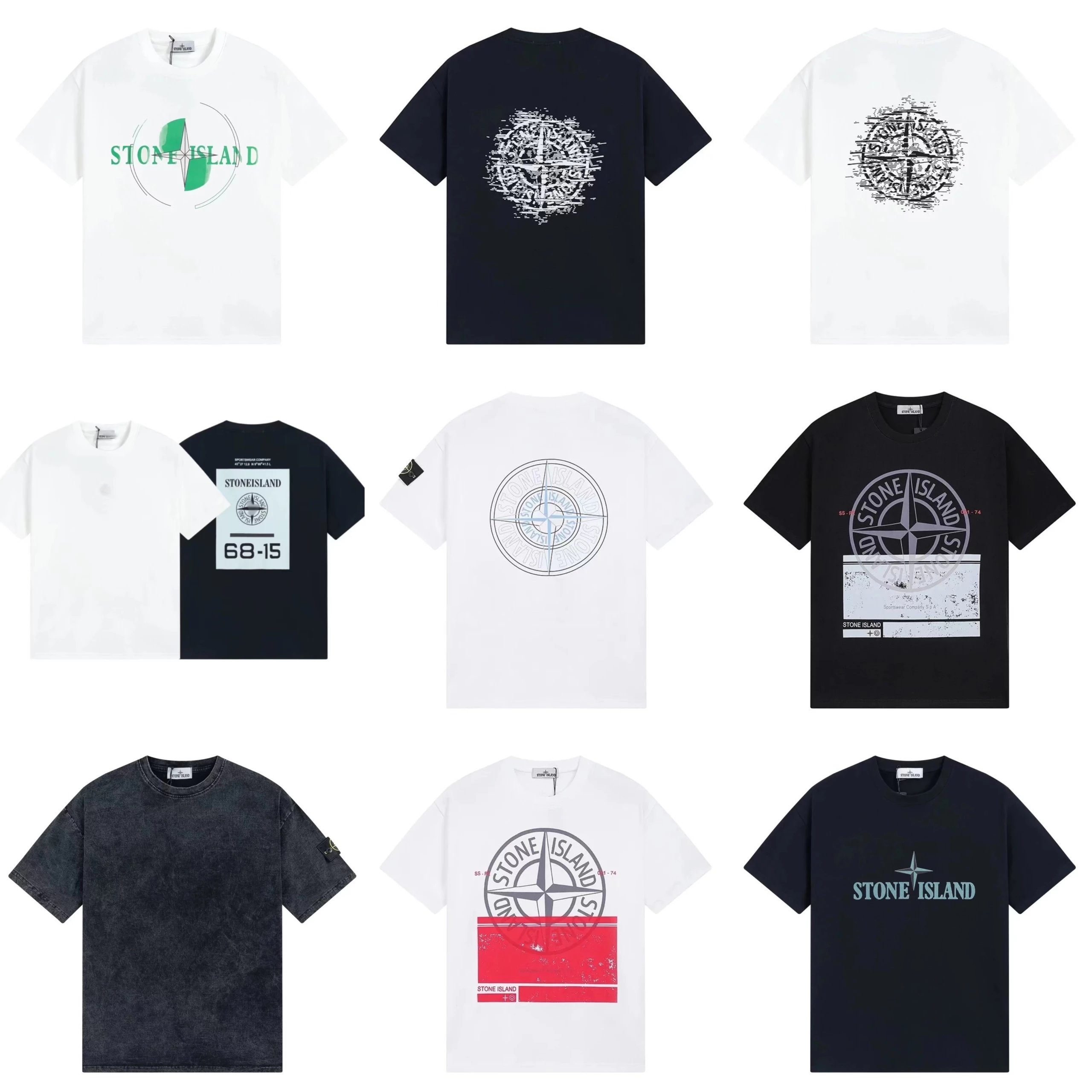 Stone Island Compass Logo T-Sh