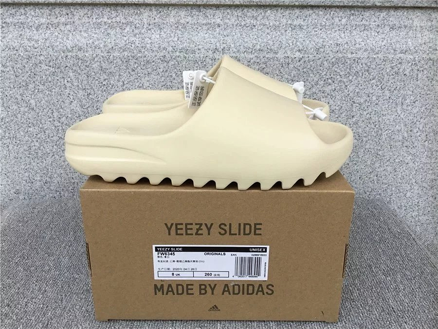 Adidas Yeezy Slide Gray Slippers product detail 2 in Litbuy spreadsheet finds