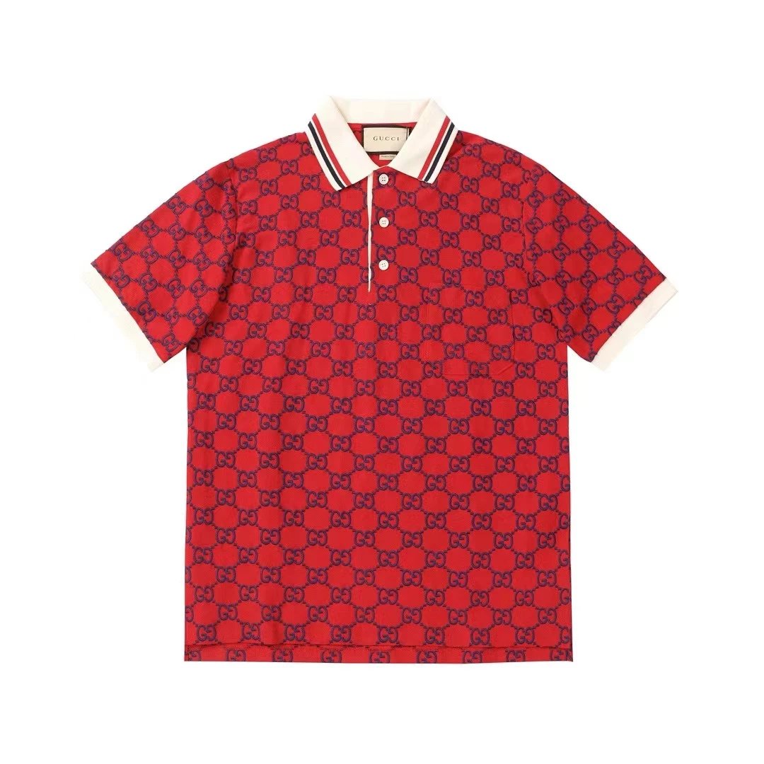 Gucci GG Monogram Polo Beige - 14
