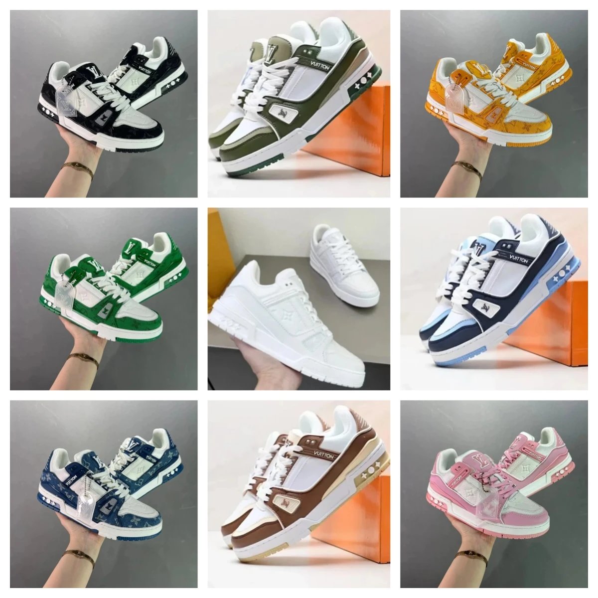 New latest color matching sports shoes style sports shoes WhatsApp+852 9202 9951