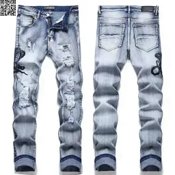 thumbnail for 2026 Factory Explosive Vintage Washed Ripped Jeans Collection WhatsApp+86 177 5033 6825 (Updated Irregularly)