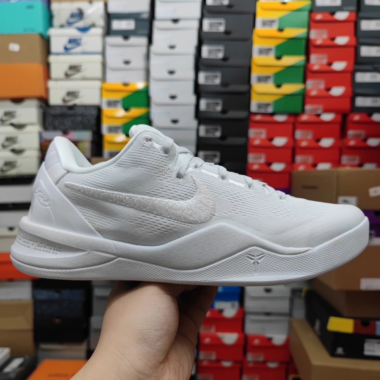 Kobe 8 Pure White