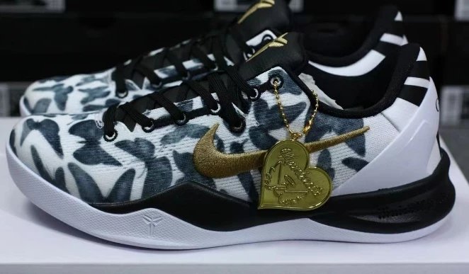 Kobe 8 Black and White Camouflage
