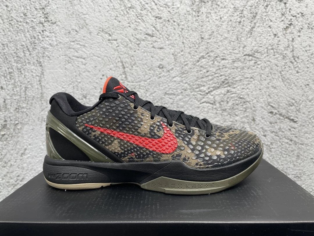 Kobe 6 Camo Red