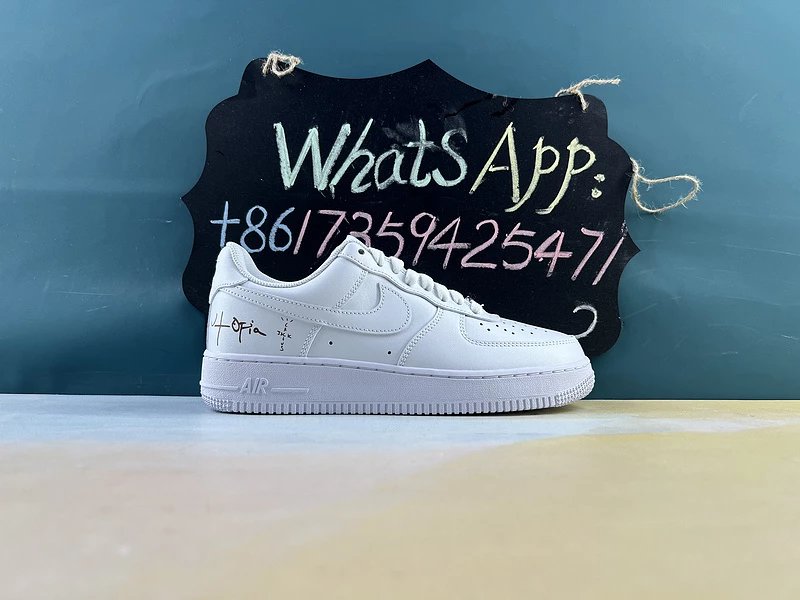 H24 CN N1ke A1r Force 1 Low '07 White (Travis Scott Cactus Jack Utopia Edition)-CW2288 111