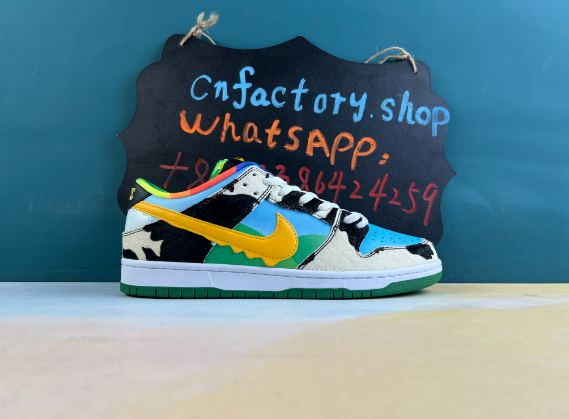 H42 N1ke SB Dunk Low Ben & Jerry's Chunky Dunky cu3244-100