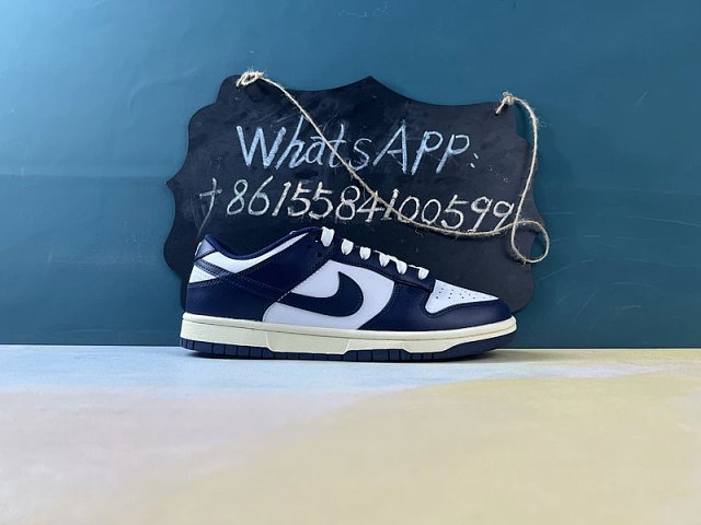 VT Batch Dunk Lows Vintage Navy