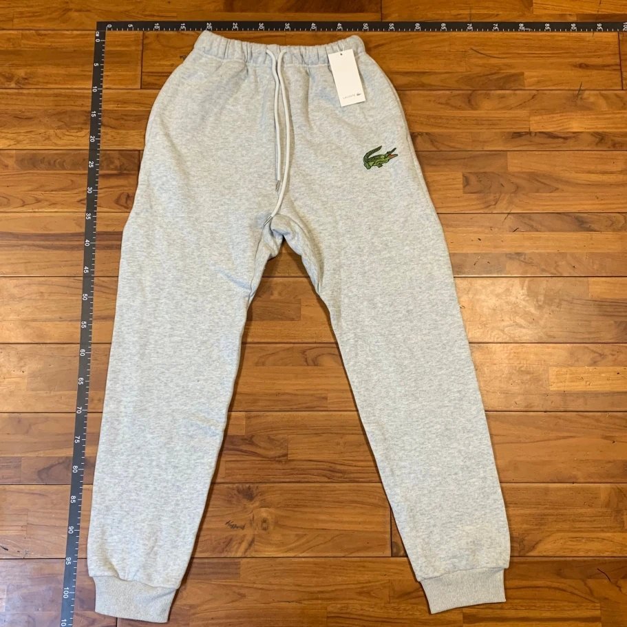 Crocodile Pants-Large Label-Gray