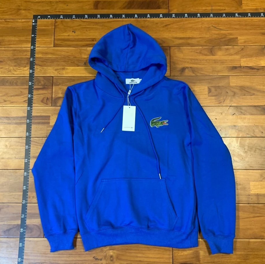 Crocodile Hooded-Large Label-Blue