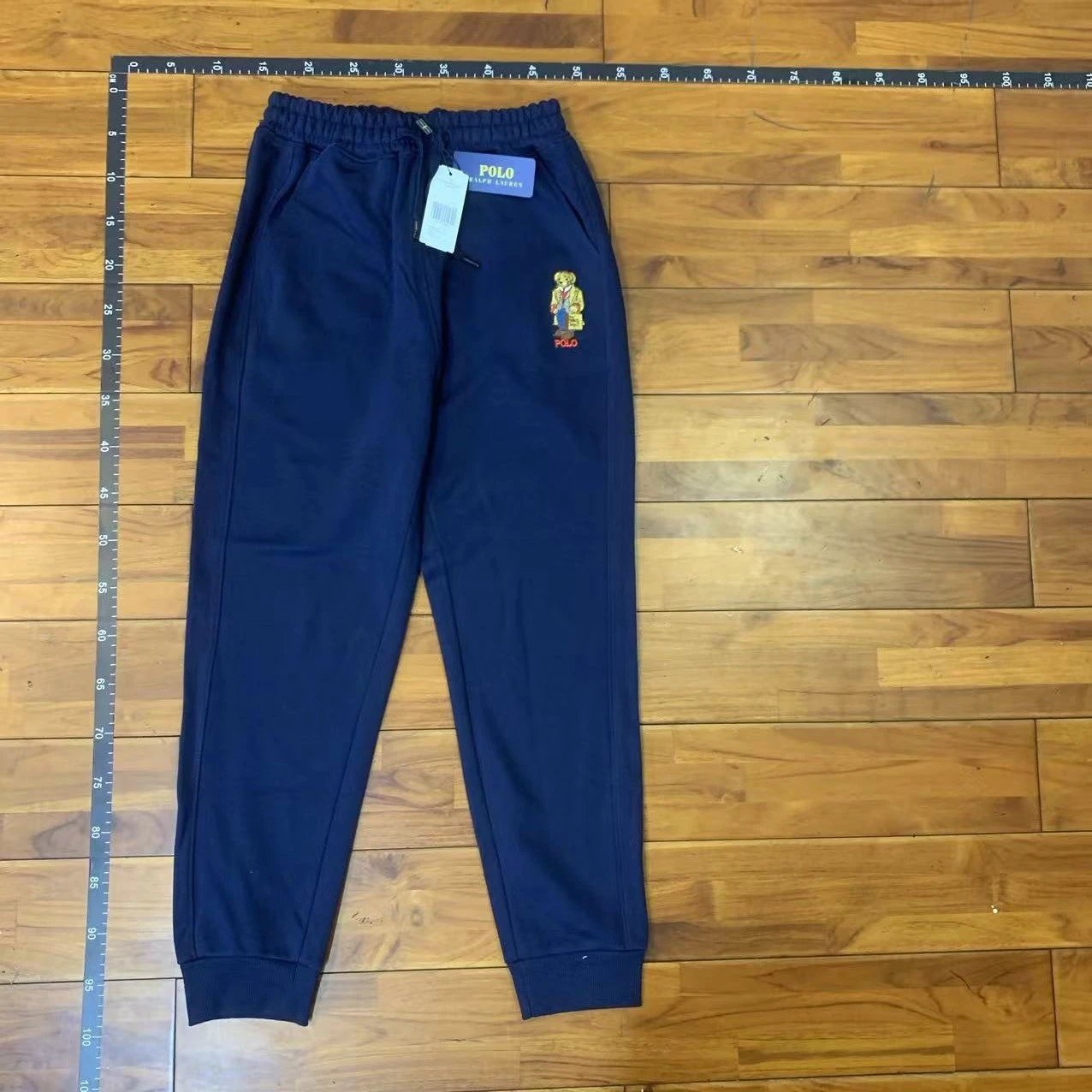 Pants - Navy Blue - Bear Logo
