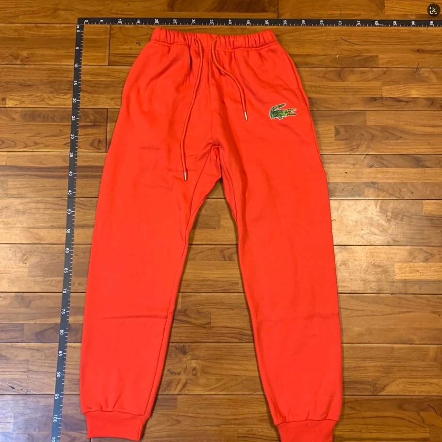 Crocodile Pants-Large Label-Red