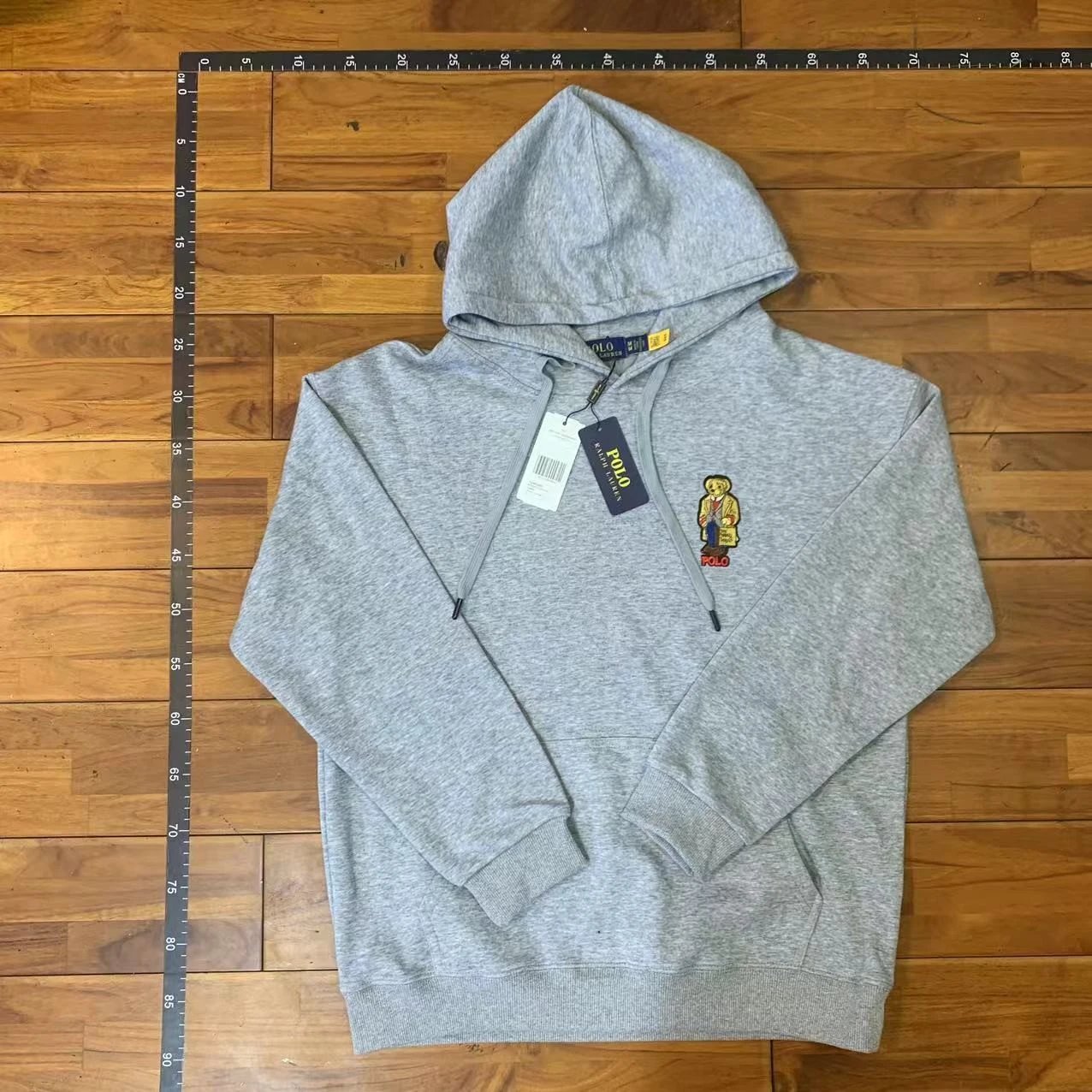Pullover - Gray - Bear Logo