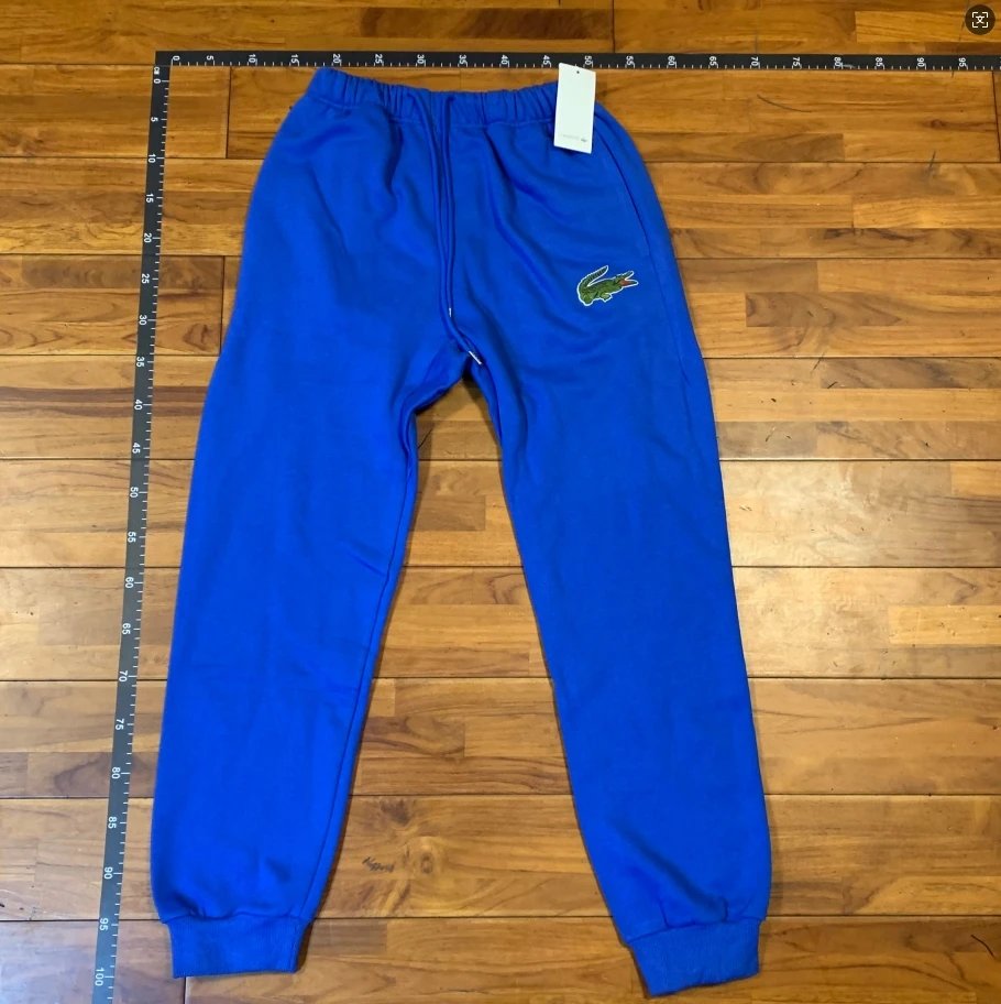 Crocodile Pants-Large Label-Blue