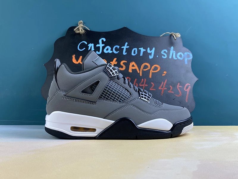 H38K Jordan 4 Retro Cool Grey (2019)-308497 007-return service   only for quality problems