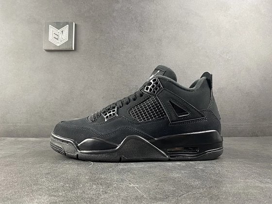 H60 EM Jordan 4 Retro Black Cat (2020) | CU1110-010