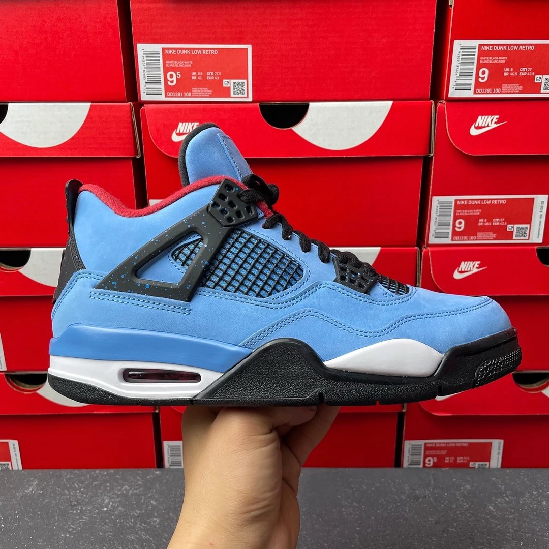 TS Cactus Jack Blue Suede