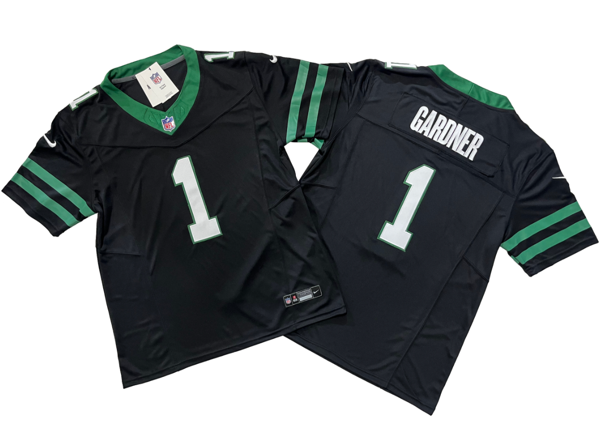Men's New York Jets --经典橄榄球服 · 尺码: 未选择 · 款式: 未选择