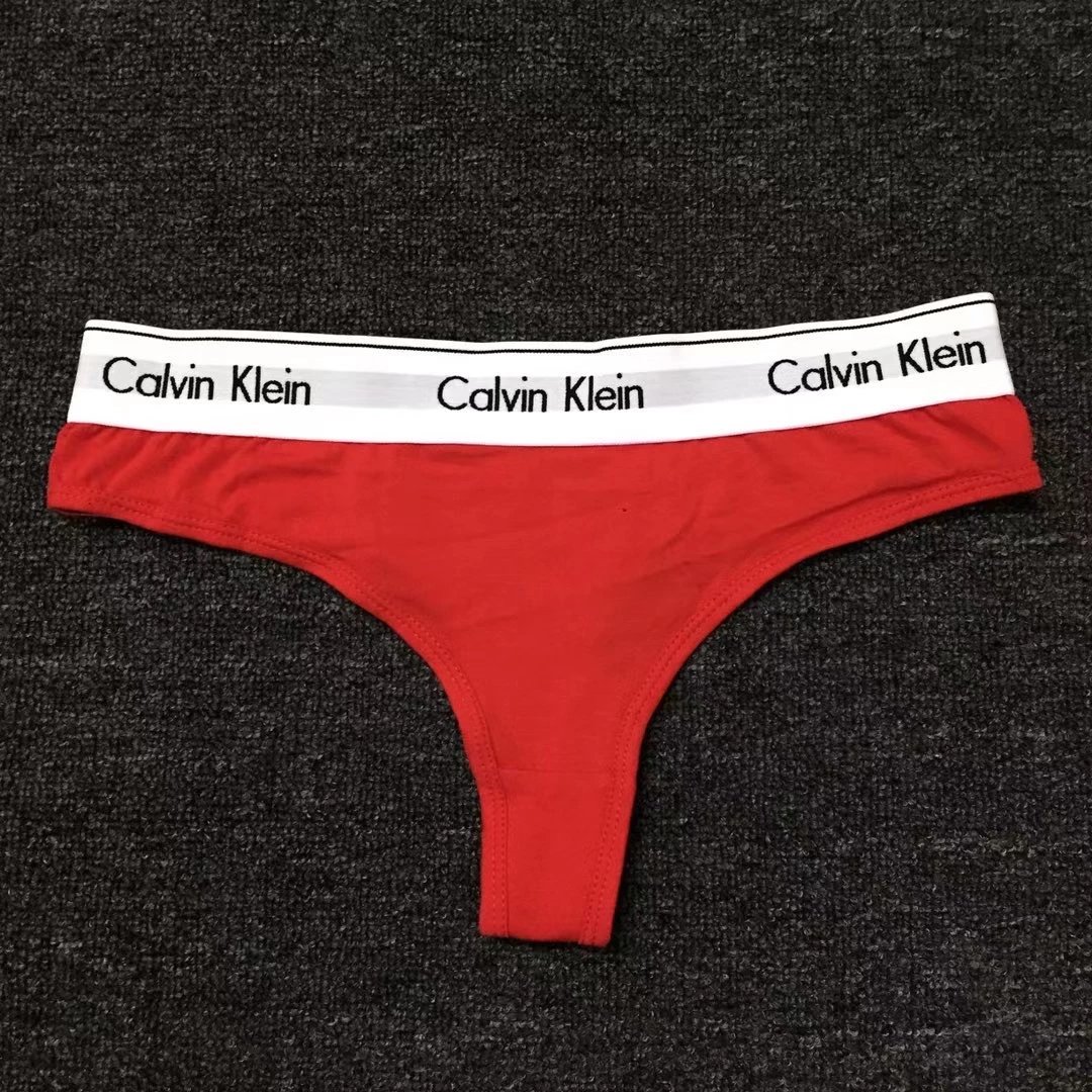 Calvin Klein Underwear Thong panties with logo elastic waistband image 3