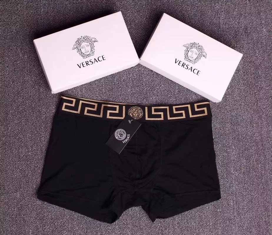 Hot Selling Versace Men's Underwear Original Purchase from Europe and America Men's Underwear Modal Cotton Men's Underwear International Brand Men's Underwear Hot Selling in Europe and America