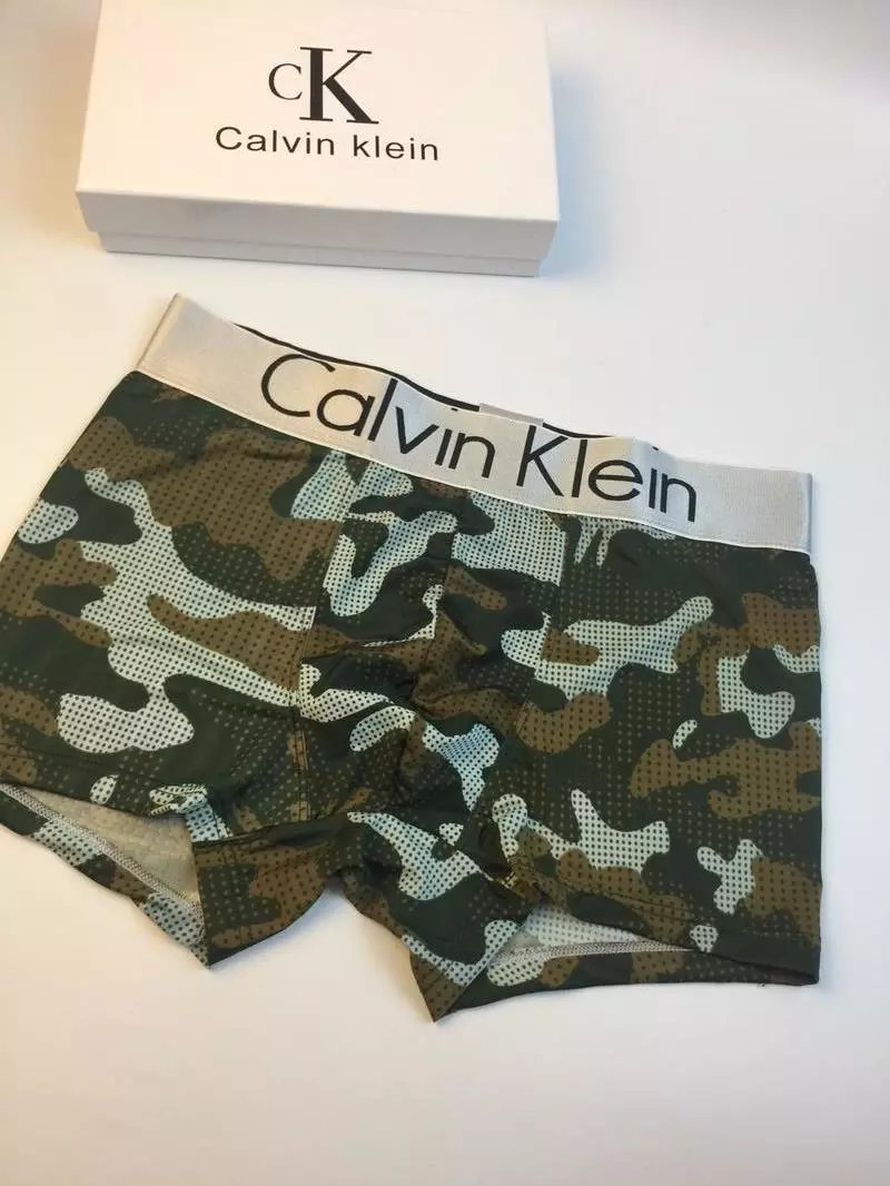 Calvin Klein Camo Print Boxer Briefs Multicolor Underwear - 4
