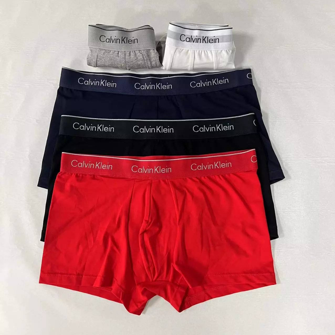 Calvin Klein Modern Cotton Boxer Brief White Underwear - 3