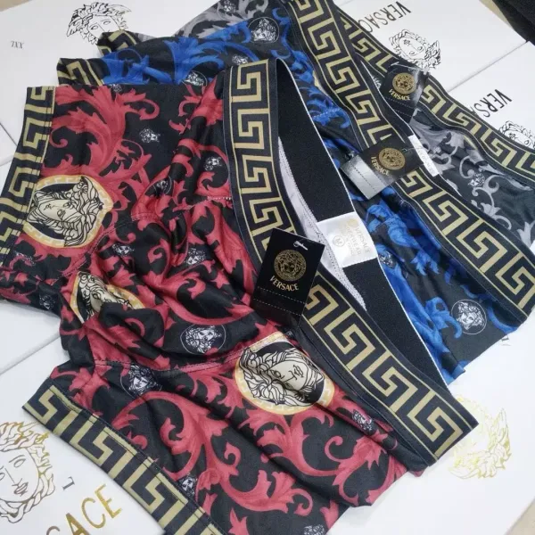 Versace Medusa Baroque Print Boxer Briefs Multicolor Underwear - 3