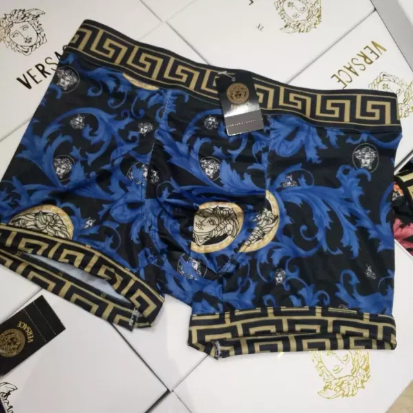 Versace Medusa Baroque Print Boxer Briefs Multicolor Underwear - 5