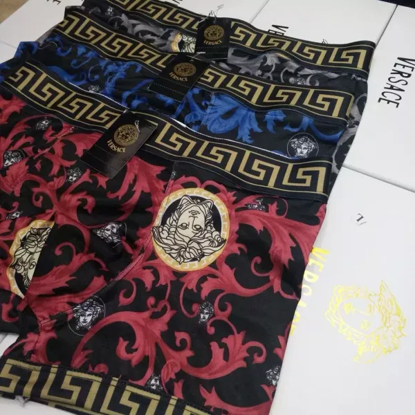 Versace Medusa Baroque Print Boxer Briefs Multicolor Underwear - 8