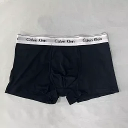 thumbnail for New CK men's underwear international brand men's low pants overseas hot selling trendy men's flat underwear cotton boxer shorts head men