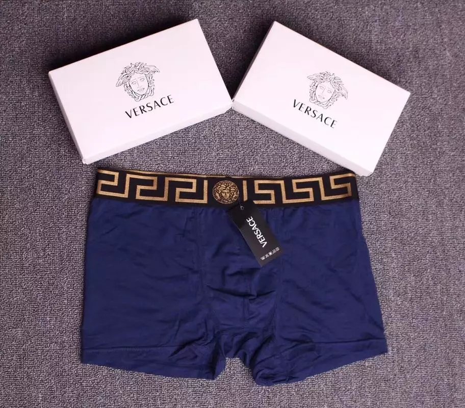 Versace Medusa Greek Key Black Boxer Briefs Underwear - 5