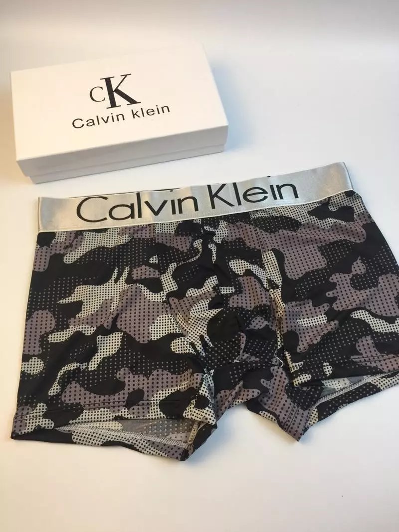 Calvin Klein Camo Print Boxer Briefs Multicolor Underwear - 6