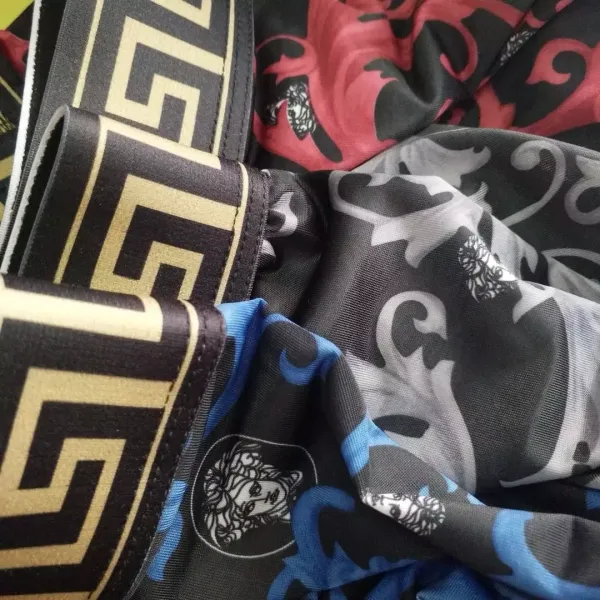 Versace Medusa Baroque Print Boxer Briefs Multicolor Underwear - 9