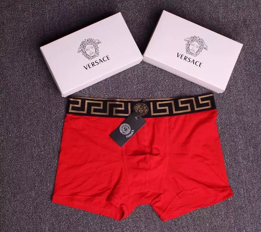 Versace Medusa Greek Key Black Boxer Briefs Underwear - 2