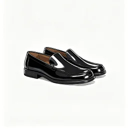 thumbnail for i795 LEM 25FW loafers with bead opening